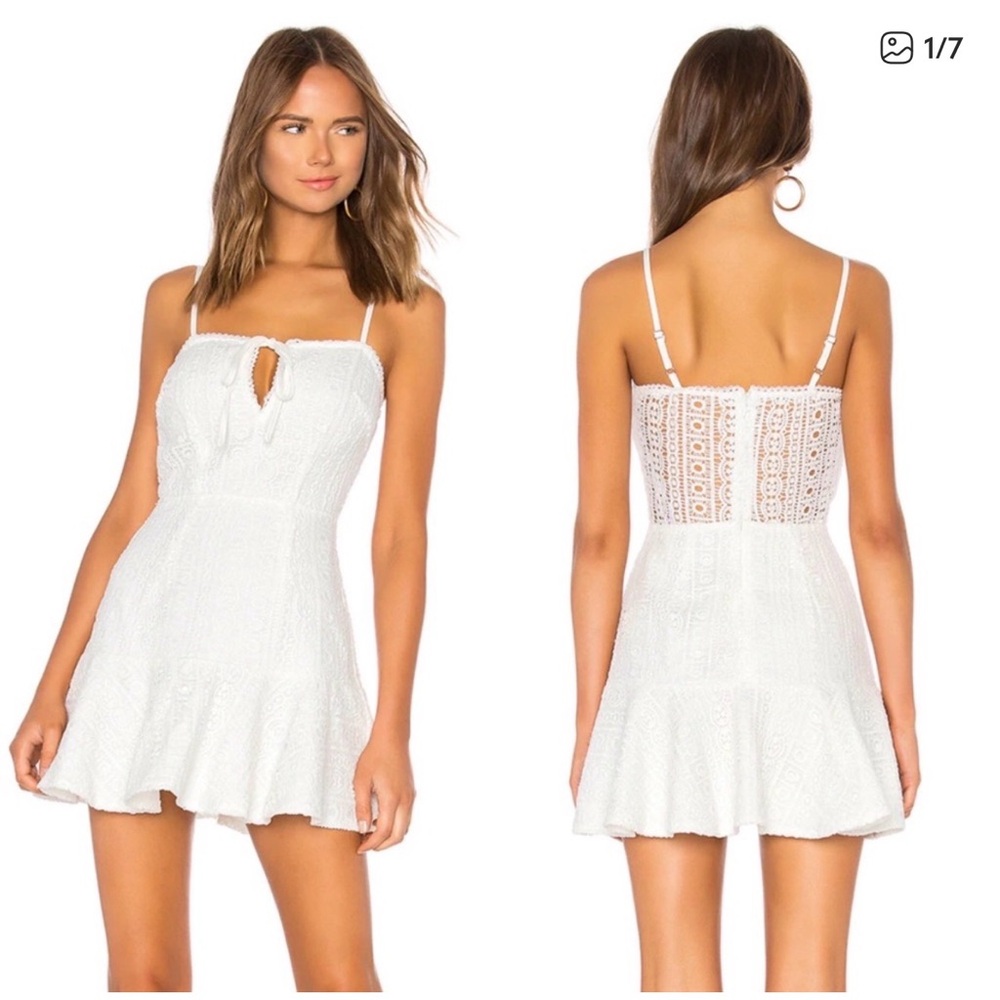 by the way. White Mini Dress